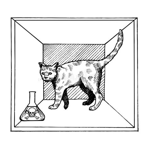 Schrodinger Cat Stock Illustrations – 63 Schrodinger Cat Stock ...