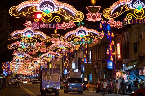 Deepavali: The Festival of Lights 2018 in Singapore - Dates & Map