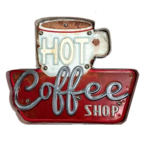 Hot Coffee Shop – The Retro Signs