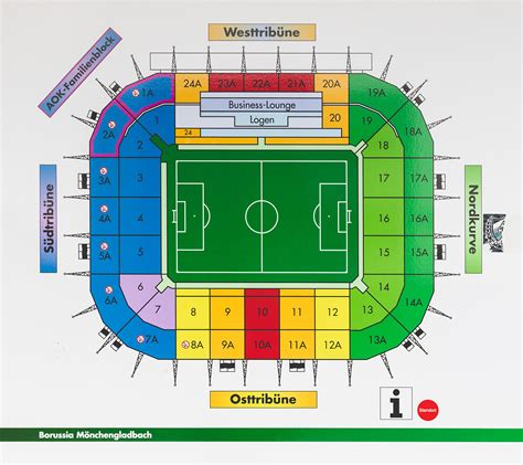 Borussia-Park stadium seating plan | Wagrati