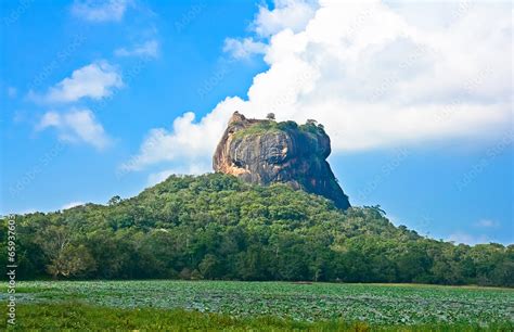 Sigiriya Rock Fortress Stock Photo | Adobe Stock