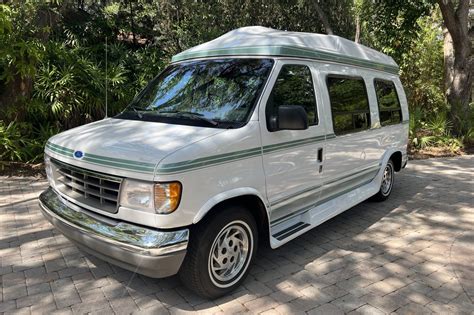 40k-Mile 1992 Ford Econoline 150 Sherrod Conversion Van for sale on BaT Auctions - closed on ...