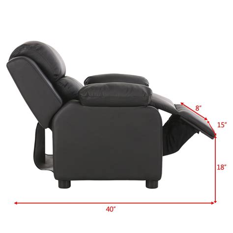 Deluxe Kids Armchair Recliner Sofa with Headrest – By Choice Products