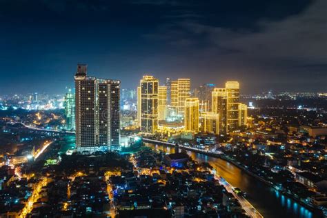 Makati City Pasig River Manila Philippines Stock Photo - Image of ...