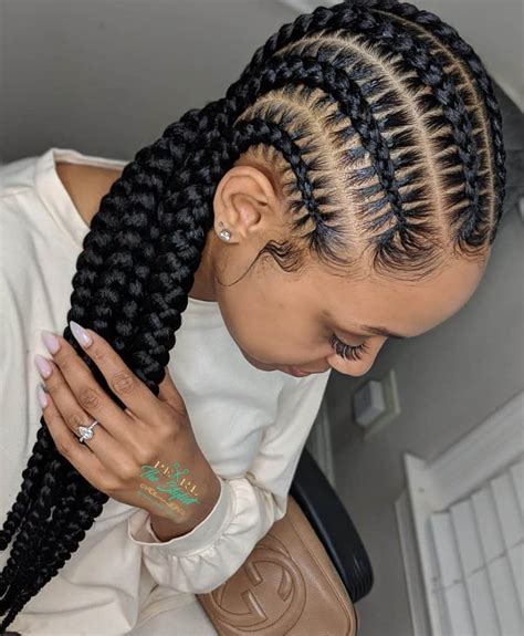 6 Cornrows Hairstyles - 51 Best Ghana Braids Hairstyles | StayGlam : So ...