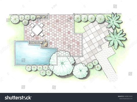 Preliminary Design Draft Layout Plan Home Stock Illustration 1650815920 ...