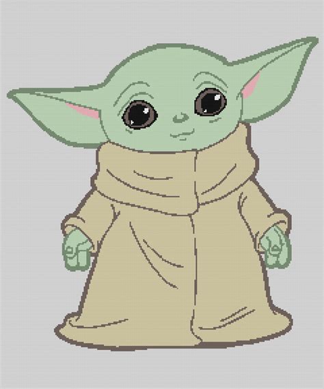 Baby Yoda Template