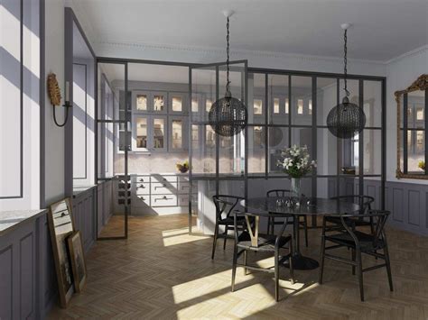 20+ Kitchen Dining Glass Partition – The Urban Decor