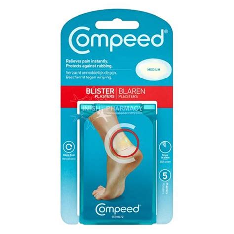 Compeed Blister Plasters Medium 5 Pack | Inish Pharmacy | Ireland