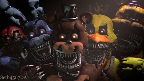 Return Nightmares animatronics | Fnaf jumpscares, Fnaf, Halloween horror