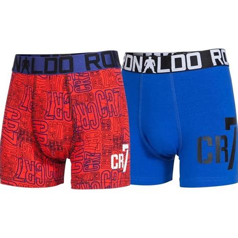 CR7 Underwear Trunks 2-Pack Red/Blue | www.unisportstore.com