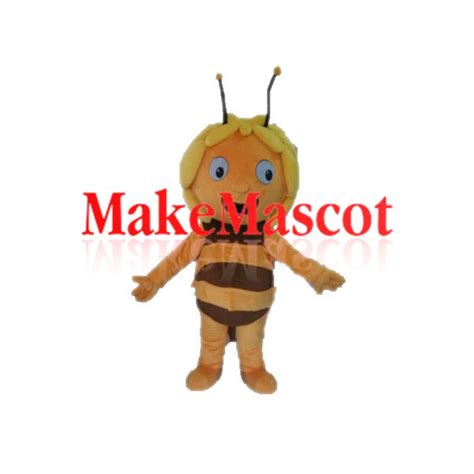 Maya The Bee Mascot Cartoon Character Mascot Costume | Mascot costumes, Mascot, Cartoon characters