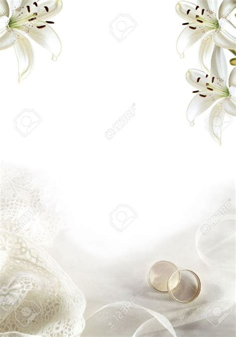 Elegant Unique Blank Background Wedding Invitation Card Design - Wedding Invitations Designs