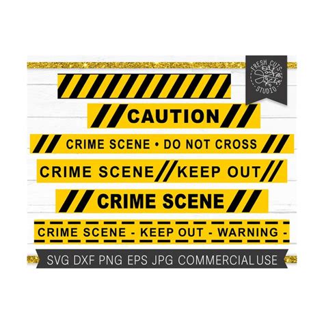 Caution Tape SVG, Caution svg, Warning svg, Crime Scene svg, - Inspire ...