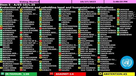 UN General Assembly adopts Gaza resolution calling for immediate ...