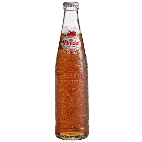 Sidral Mundet Apple Soda 12 fl. oz - 24/Case