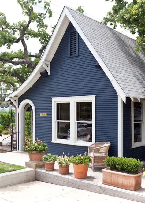 Image result for house dark blue | House paint exterior, House exterior ...