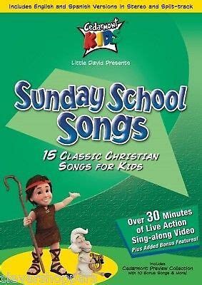 CEDARMONT KIDS DVD - SUNDAY SCHOOL SONGS 84418221899 | eBay