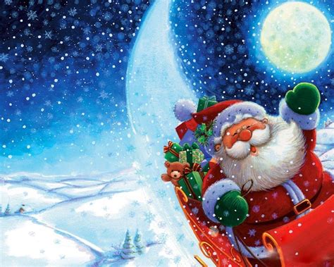 Santa Claus Desktop Wallpapers - Wallpaper Cave