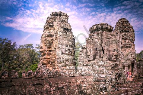 Faces of Bayon Temple | Susan J Photography | Fine art travel prints