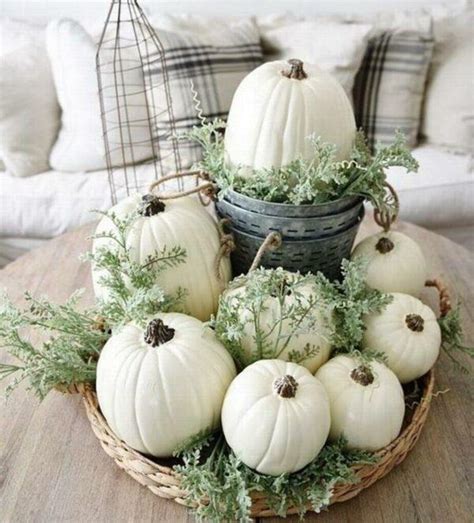 White pumpkin decorating ideas