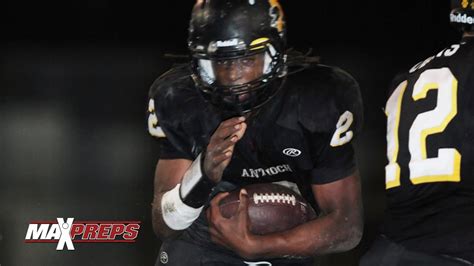 Najee Harris Highlights - Antioch (CA) - YouTube