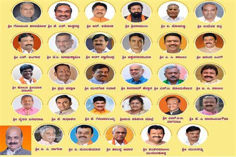 Karnataka Cabinet Expansion 2021: Full list of new ministers and their ...