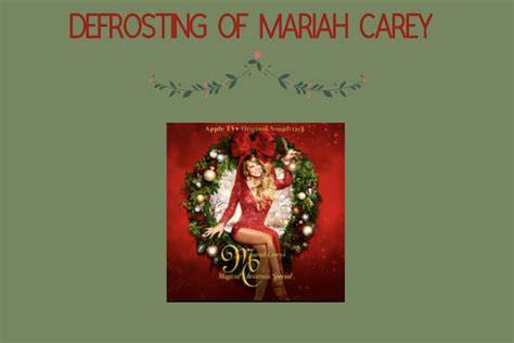 Annual defrosting of Mariah Carey impacts holiday music – The Standard