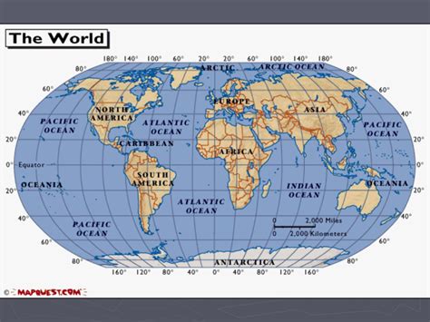 Latitude And Longitude Map With Countries