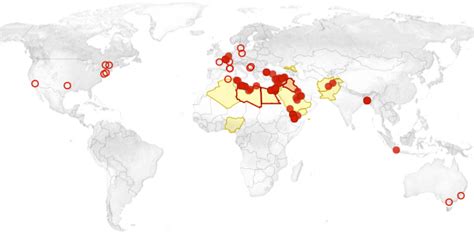 Where ISIS Has Directed and Inspired Attacks Around the World - The New ...