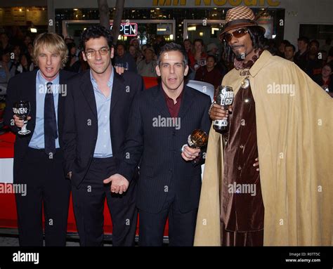 The cast, Owen Wilson, the director Todd Phillips, Ben Stiller and Snoop Dogg at the Premiere of ...