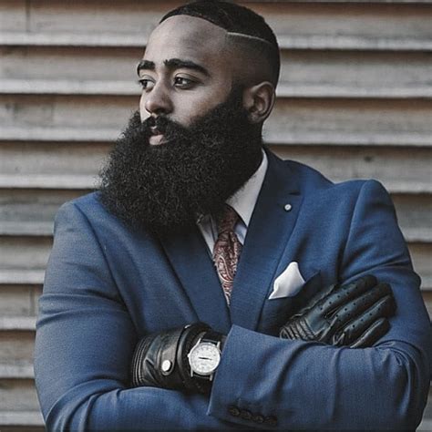 45 Dynamic Black Men Beard Styles – Macho Vibes