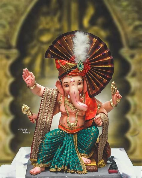 Wallpaper Photography Ganpati Bappa / bappa_images-20190805-0015 | Ganpati bappa, Lord krishna ...