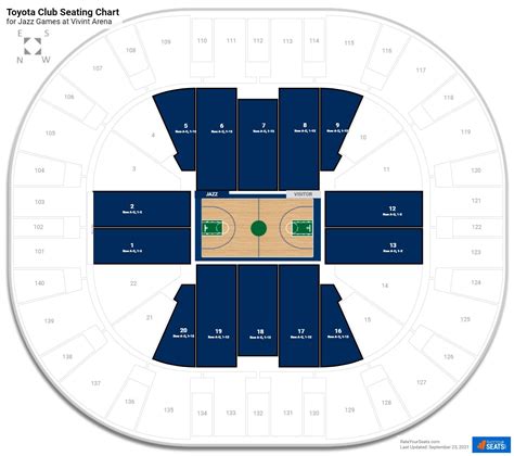 Utah Jazz Energy Solutions Arena Seating Chart | Brokeasshome.com