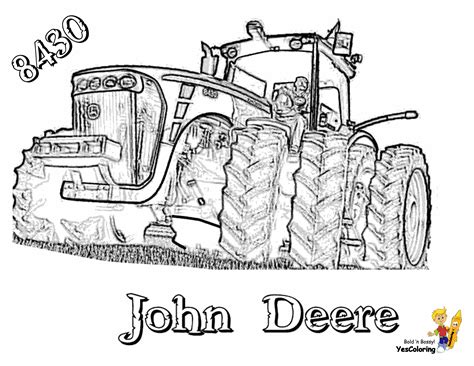 John Deere Color Pages