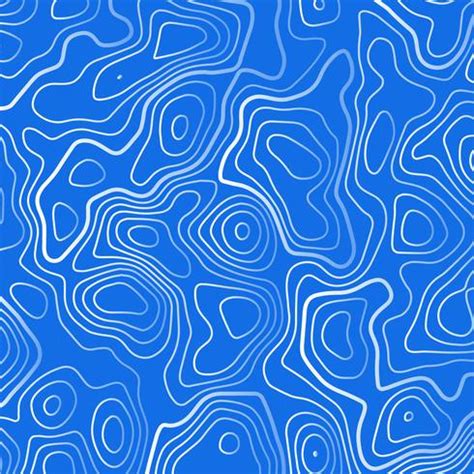 blue background with white topographic white contour lines - Download ...