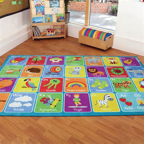 German Alphabet Carpet,Primary school german resources,Classroom carpet ...