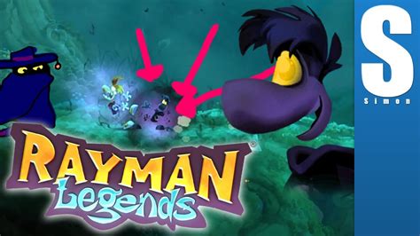 Rayman: Legends: Stop following me, Dark Rayman (Simon playing) - YouTube