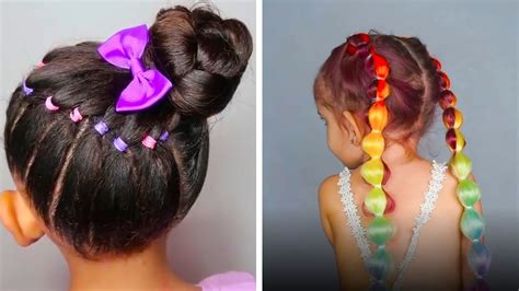 CUTE HAIRSTYLES FOR LITTLE GIRLS | BACK TO SCHOOL HAIRSTYLES - YouTube