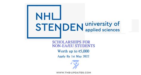 Applied Sciences Scholarships at NHL Stenden University Nethrlands for Non-EU/EEA Students 2022