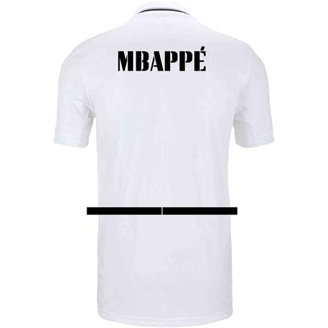 2022/23 adidas Kylian Mbappe Real Madrid Home Jersey - SoccerPro