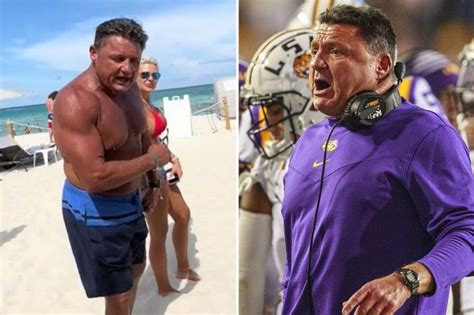 Ex-LSU Tigers coach Ed Orgeron 'living best life' after being spotted ...