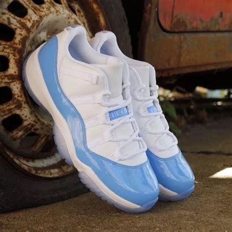 Jordan 11 Retro Low Carolina Blue UNC 20 | Pretty shoes sneakers ...