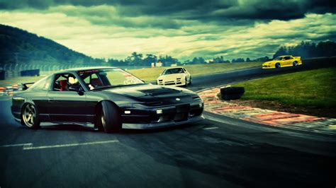 black nissan 240sx drift jdm car hd JDM Wallpapers | HD Wallpapers | ID ...