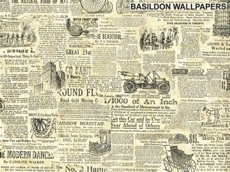 Vintage Newspaper Wallpapers - Top Free Vintage Newspaper Backgrounds - WallpaperAccess