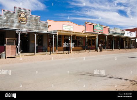 Streets of the wild west town of Tombstone, Arizona Stock Photo - Alamy