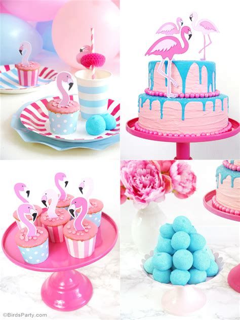 Flamingo Pool Party Ideas & Printables - Party Ideas | Party Printables ...