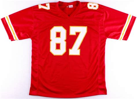 Travis Kelce Signed Chiefs Jersey (JSA COA & Kelce Hologram) | Pristine ...