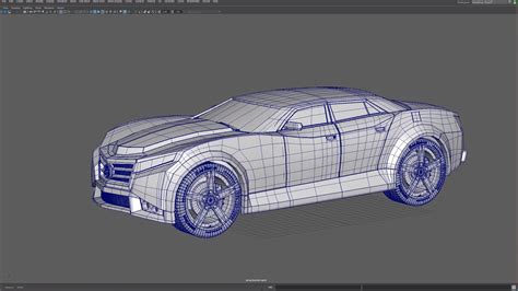 Maya Hard Surface Vehicle Modeling : Maya