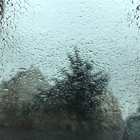 Premium Photo | Rain drops on glass window